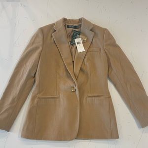 New Lauren Ralph Lauren wool blend blazer